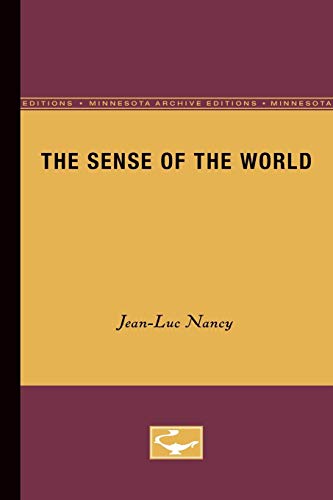 The Sense of the World von University of Minnesota Press